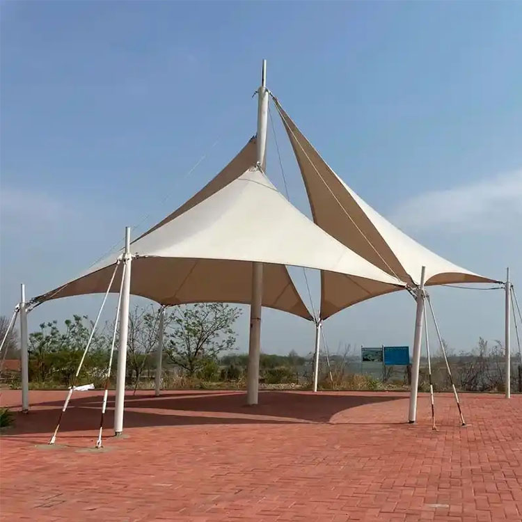 公主岭市膜结构景观棚