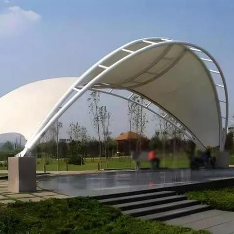 公主岭市膜结构景观棚