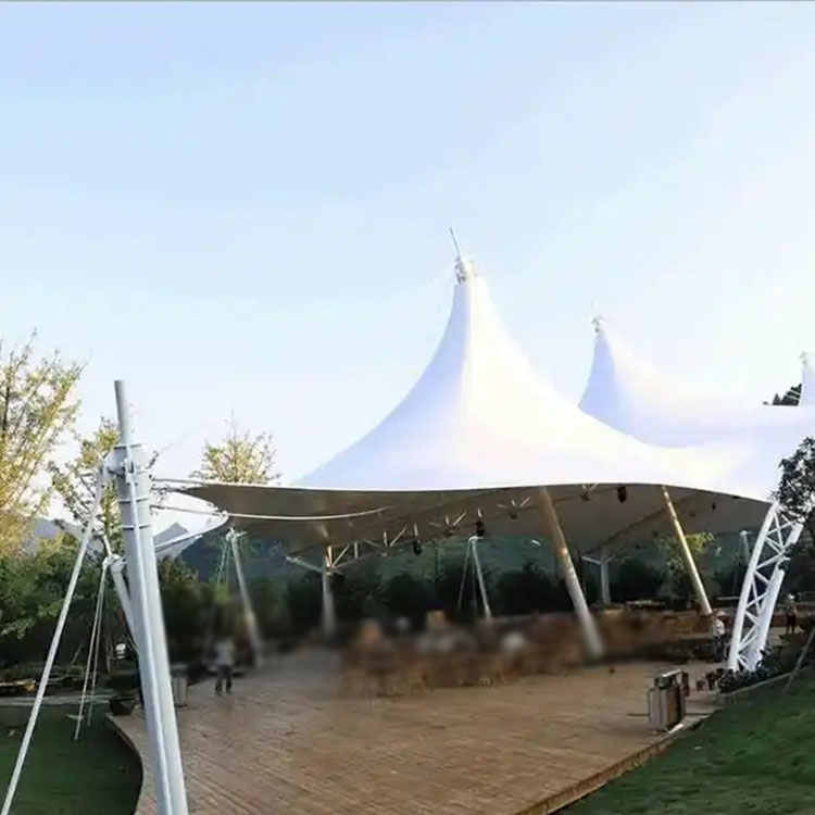 公主岭市膜结构景观棚