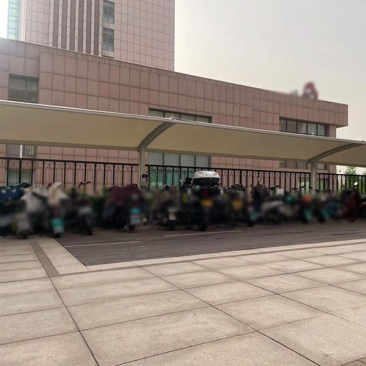 公主岭市膜结构电动车棚