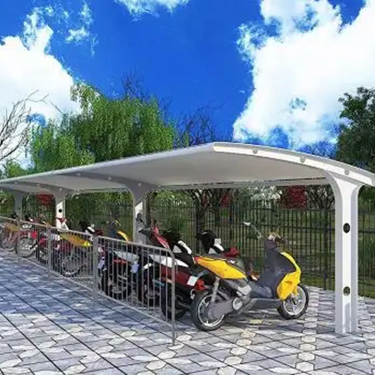 公主岭市膜结构电动车棚